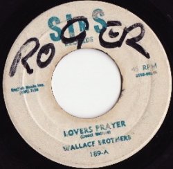 画像1: WALLACE BROTHERS . LOVERS PRAYER . LOVE ME LIKE I LOVE YOU