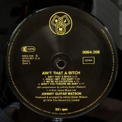 画像5: JOHNNY GUITAR WATSON / AIN'T THAT A BITCH