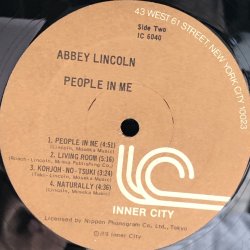 画像5: ABBEY LINCOLN / PEOPLE IN ME 