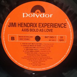 画像5: THE JIMI HENDRIX EXPERIENCE / axis: bold as love