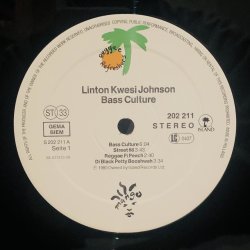 画像4: LINTON KWESI JOHNSON / BASS CULTURE