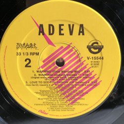 画像5: ADEVA / WARNING! 12" E.P.