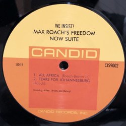 画像5: MAX ROACH'S FREEDOM NOW SUITE / WE INSIST!