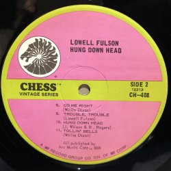 画像5: Lowell Fulson / Hung Down Head