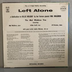 画像2: MAL WALDRON / LEFT ALONE