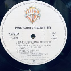 画像5: JAMES TAYLOR / GREATEST HITS