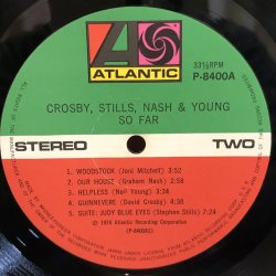 画像5: CROSBY STILLS NASH and YOUNG - CSN&Y - / SO FAR