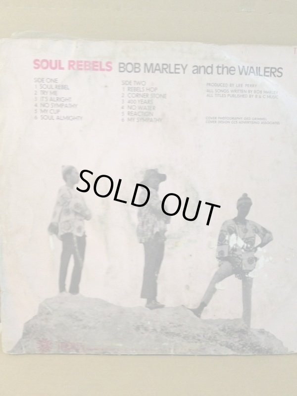 画像2: BOB MARLEY AND THE WAILERS . SOUL REBELS