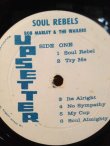 画像3: BOB MARLEY AND THE WAILERS . SOUL REBELS