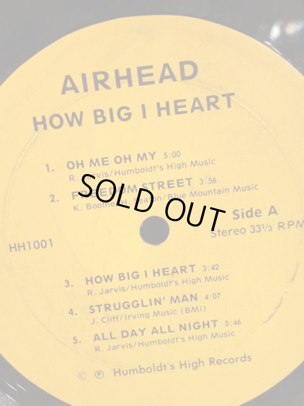 画像3: AIRHEAD / HOW BIG I HEART