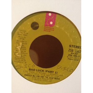 画像: HAROLD MELVIN AND THE BLUE NOTES . BAD LUCK PART-1,PART-2