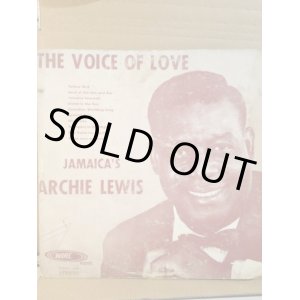 画像: ARCHIE LEWIS . THE VOICE OF LOVE