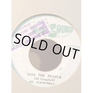 画像: AL CAMPBELL . GIVE THE PEOPLE