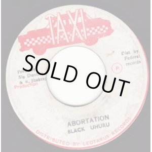 画像: BLACK UHURU . ABORTATION