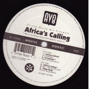 画像: PRINCE QUICK MIX PRESENTS . AFRICAS CALLING