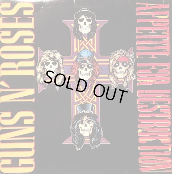 画像1: GUNS N' ROSES . APPETITE FOR DESTRUCTION