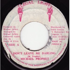 画像: MICHAEL PROPHET . DON'T LEAVE ME DARLING