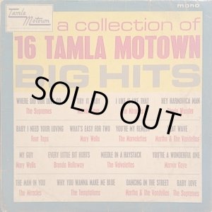 画像: A COLLECTION OF 16 TAMLA MOTOWN BIG HITS / V.A