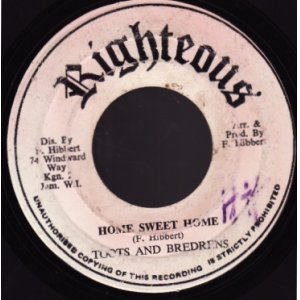 画像: TOOTS & THE MAYTALS / HOME SWEET HOME