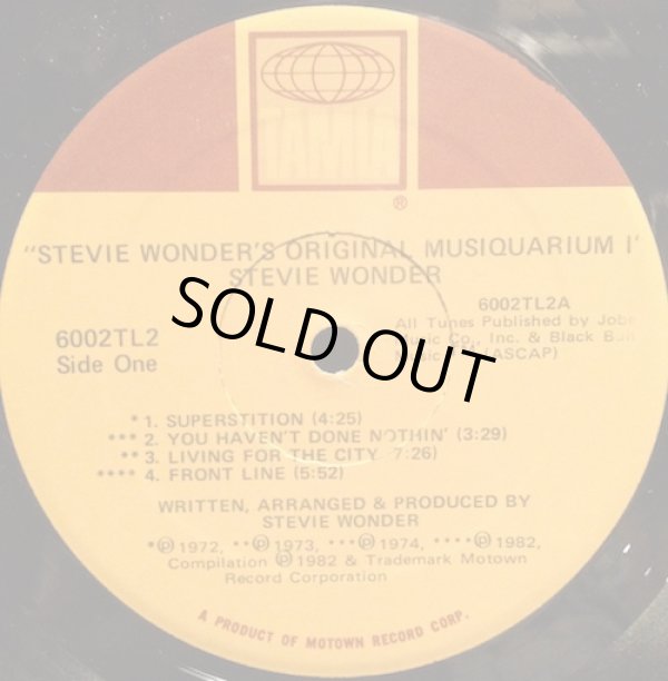 画像2: STEVIE WONDER / ORIGINAL MUSIQUARIUM 1/ 2枚組