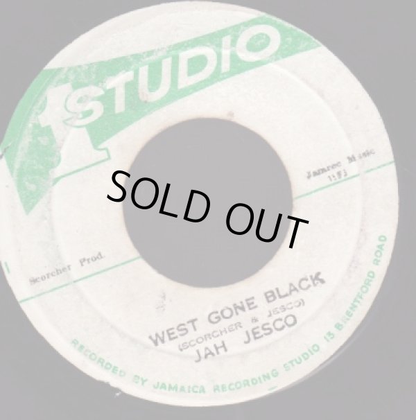 画像1: JAH JESCO / WEST GONE BLACK