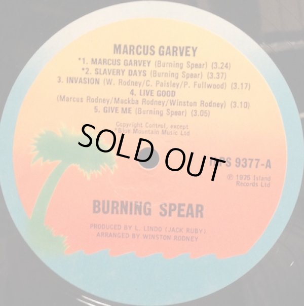 画像2: BURNING SPEAR / MARCUS GARVEY