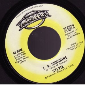 画像: SYLVIA / L.A SUNSHINE . TAXI