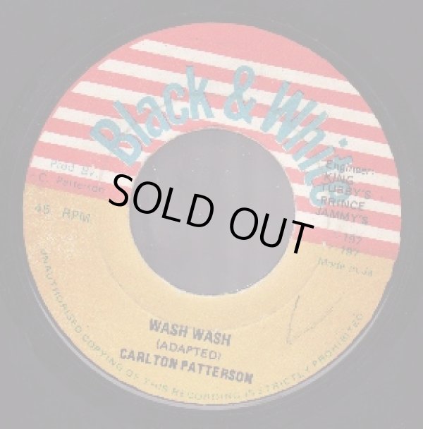 画像1: CARLTON PATTERSON / WASH WASH