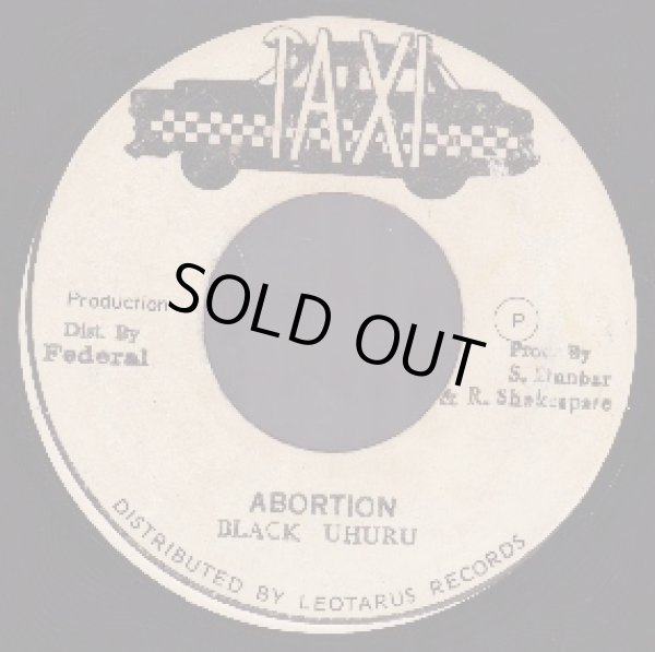 画像1: BLACK UHURU / ABORTION