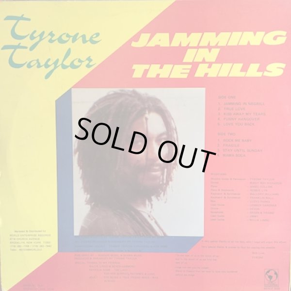 画像2: TYRONE TAYLOR / JAMING IN THE HILLS