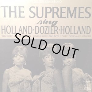 画像: THE SUPREMES / SING HOLLAND DOZIER HOLLAND