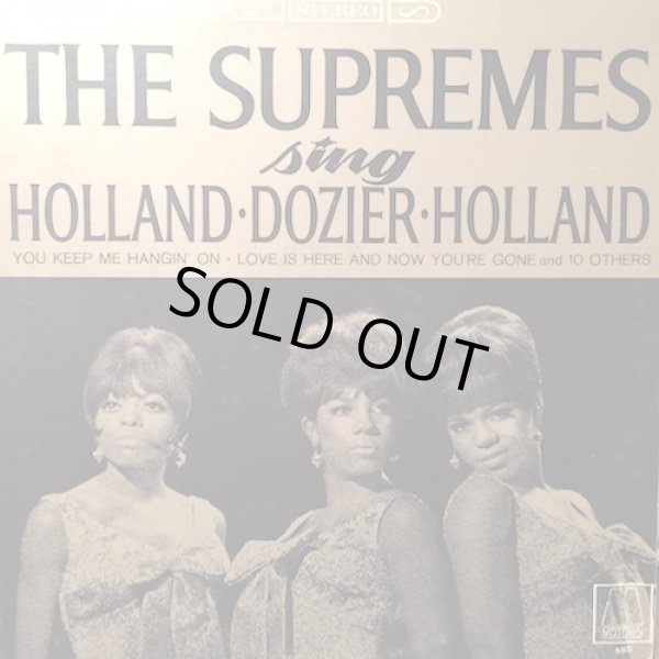 画像1: THE SUPREMES / SING HOLLAND DOZIER HOLLAND