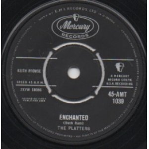 画像: THE PLATTERS / ENCHANTED . THE SOUND & THE FURY