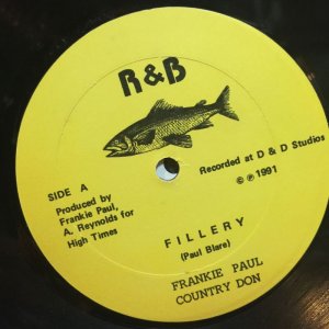 画像: FRANKIE PAUL , COUNTRY DON / FILLERY