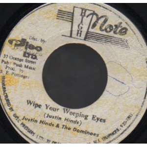 画像: JUSTIN HINDS & THE DOMINOES / WIPE YOUR WEEPING EYES