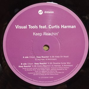 画像: VISUAL TOOLS feat CURTIS HARMAN / KEEP REACHIN'