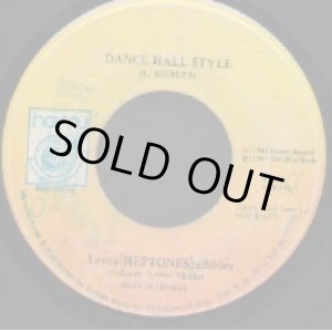 画像: LEROY SIBBLES (HEPTONES) / DANCE HALL STYLE