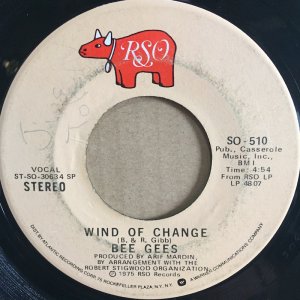 画像: BEE GEES / WIND OF CHANGE