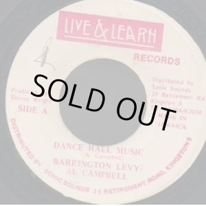 画像: BARRINGTON LEVY AND AL CAMPBELL / DANCE HALL MUSIC