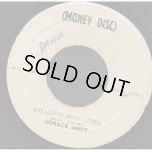 画像: HORACE ANDY / OH LORD WHY LORD