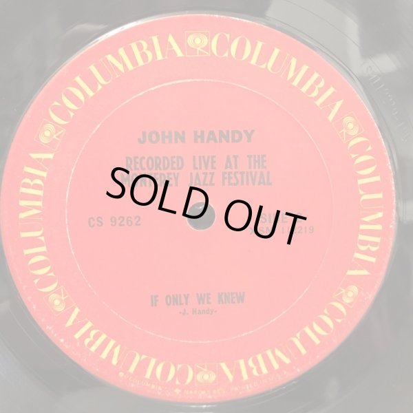 画像4: JOHN HANDY / RECORDED LIVE AT THE MONTEREY JAZZ FESTIVAL