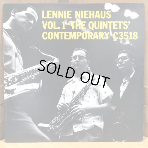 画像1: LENNIE NIEHAUS / VOL.1 'THE QUINTETS' CONTEMPORARY C3518