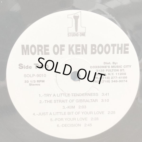 画像4: Ken Boothe / More of Ken Boothe