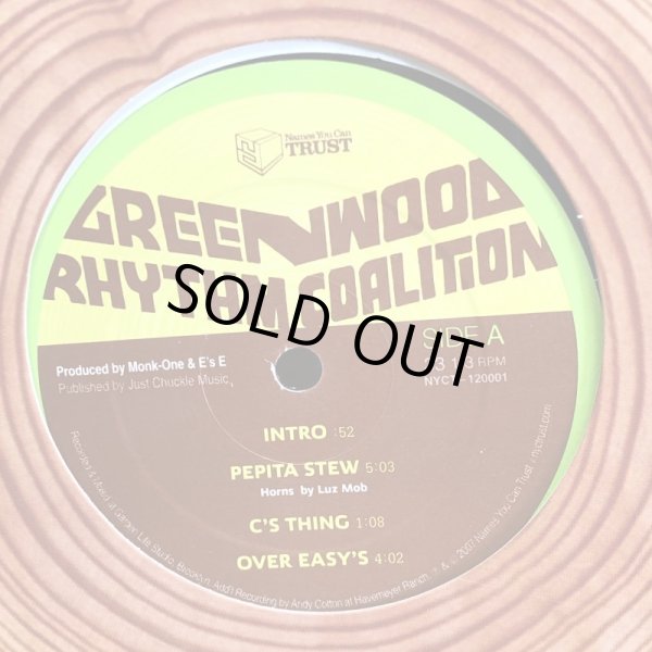 画像2: Greenwood Rhythm Coalition / Greenwood Rhythm Coalition EP