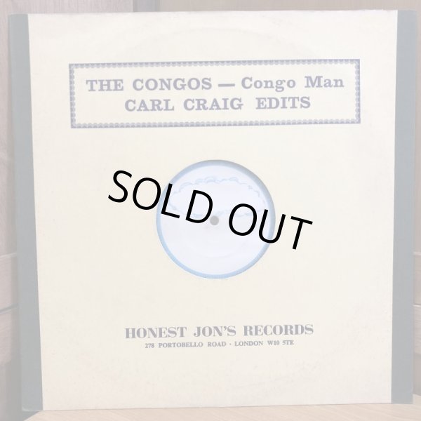 画像1:  THE CONGOS / Congo Man CARL CRAIG EDITS 12" EP