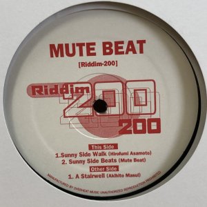 画像: MUTE BEAT / SUNNY SIDE WALK