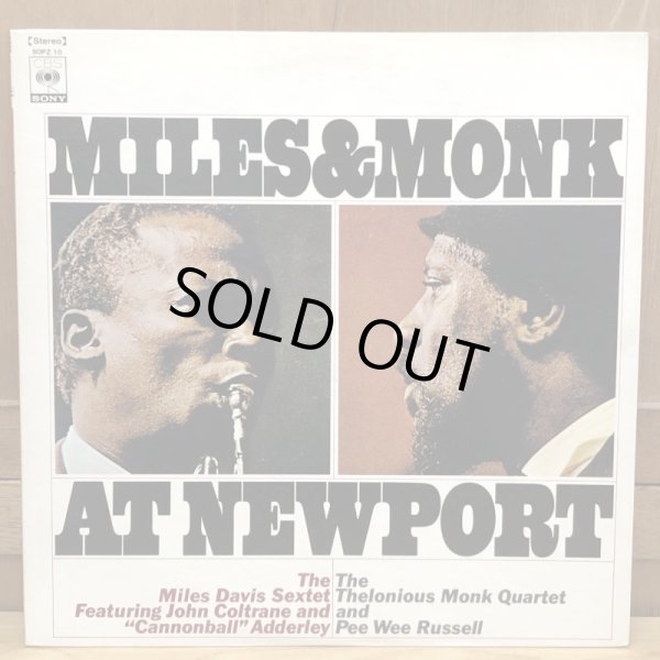 画像1: MILES DAVIS & THELONIOUS MONK / MILES & MONK AT NEWPORT