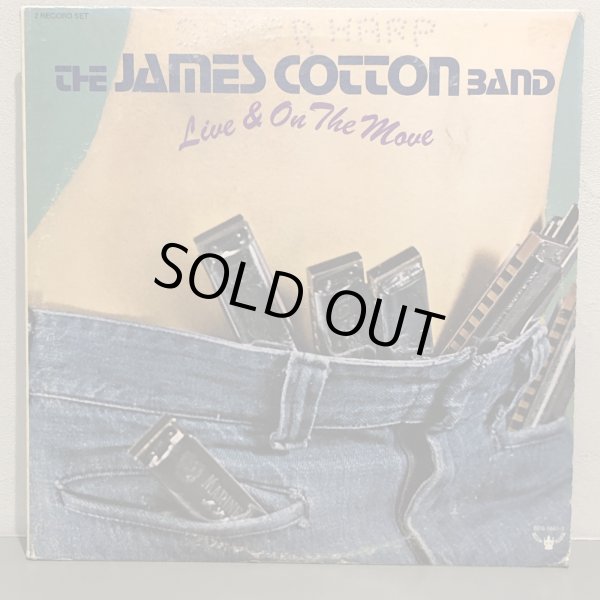 画像1: THE JAMES COTTON BAND / LIVE & ON THE MOVE