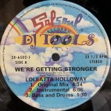 画像: LOLEATTA HOLLOWAY / WE'RE GETTING STRONGER  12" E.P.