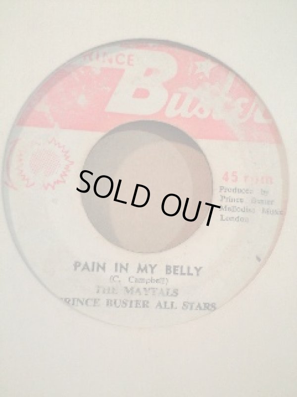 画像1: THE MAYTALS . PAIN IN MY BELLY . TREATING ME BAD